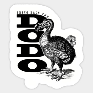 Bring Back the Dodo Sticker